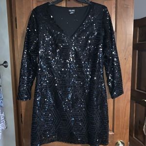 City Chic sequence dress